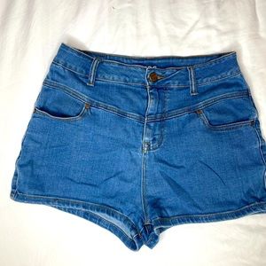 BDG Super high rise seam shorts from Urban Outfitters